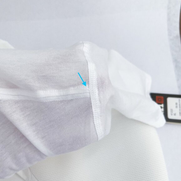 5.11 Cams Short Sleeve Base Layer Shirt Carry Conceal Padded 41222 Size XL White - Picture 11 of 16